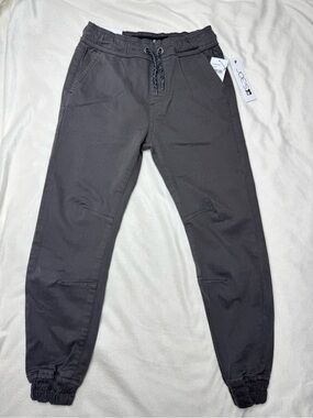 Joe's Jeans Charcoal Gray Drawstring Jogger Pants